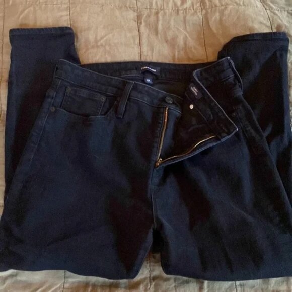 J.Crew Black Curvy Toothpick Jeans – Size 32P - Picture 2 of 8